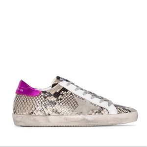 Golden Goose Snake Effect Superstar Sneaker